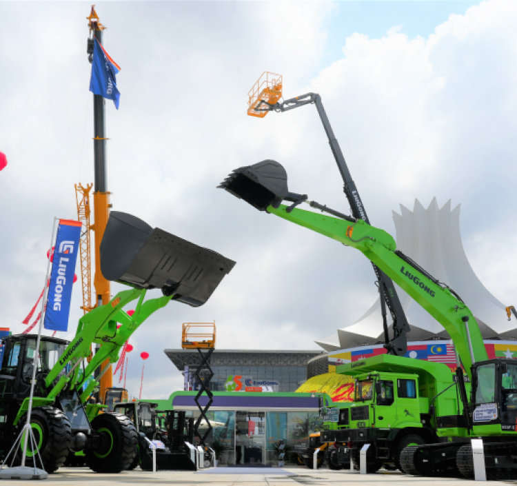 CAEXPO | LiuGong Highlighted 8 Electric Machines